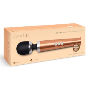 Le Wand Diecast Rechargeable Massager Rose Gold