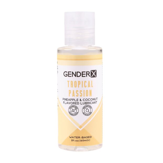 Gender X Tropical Passion Flavored Lube, 60 ml