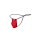 J+S Classic G-String Bulge Red S/M - L/XL