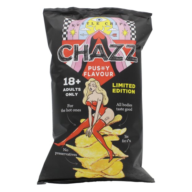 CHAZZ Bravest GIFTS Pussy Flavour Chips 90 g