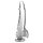 KingCockClear 10 w balls clear 27,9 cm