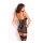 Anais Sensual Lingerie Calypso chemise Schwarz