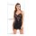 Irall Opal chemise schwarz