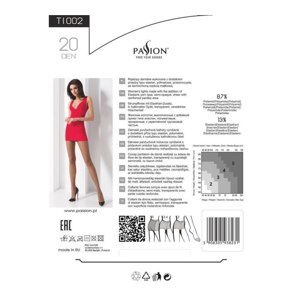 Passion Strumpfhose natural 20 DEN