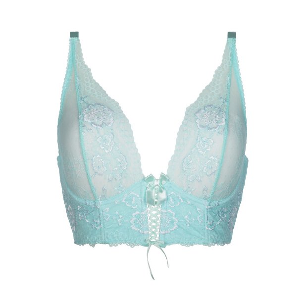 Axami semi-corset sea green