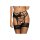 Axami garter belt beige-black