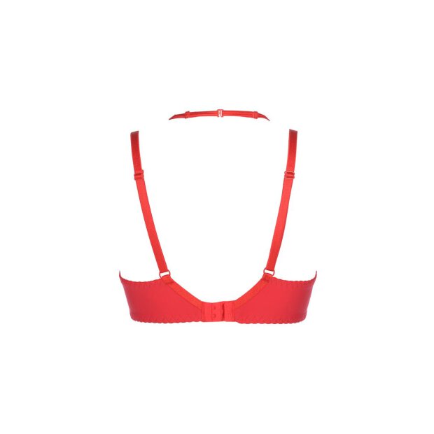 Axami Plus Size bra red