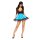 Beauty Night Fashion Eve chemise turquoise