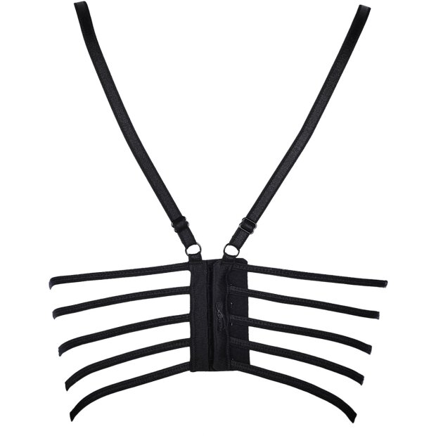 Axami bustier black-beige