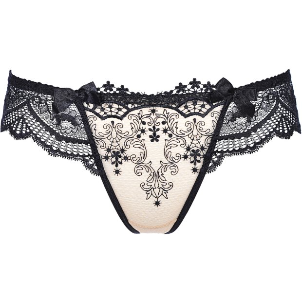 Axami string black-beige