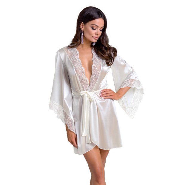 Casmir Inoe peignoir & thong ecru