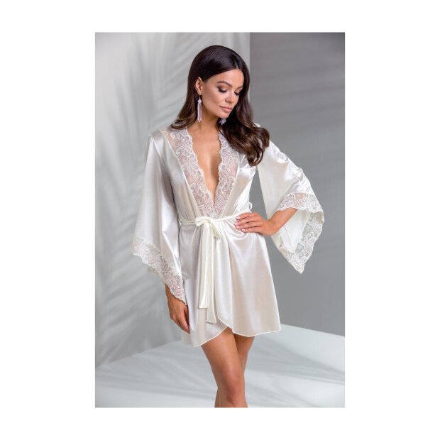 Casmir Inoe peignoir & thong ecru