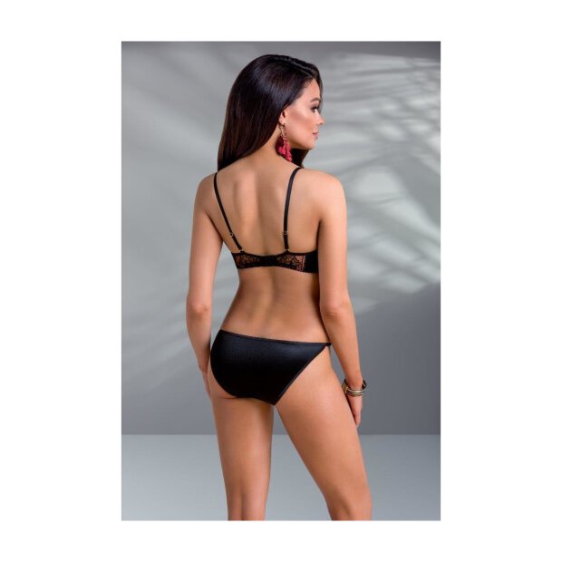 Casmir Mirella 2 pcs set with open bra black
