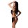 Passion Kassandra 2pcs set with open bra black