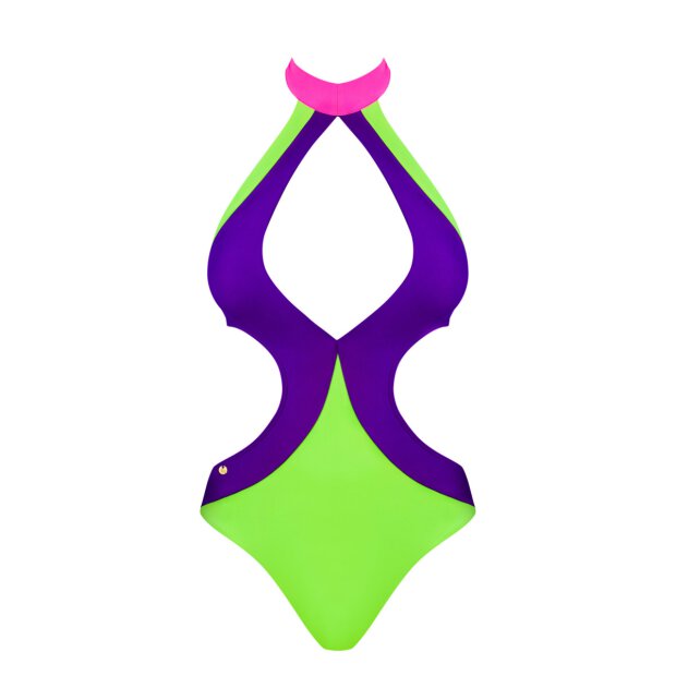 Obsessive Playa Norte swimsuit green-purple