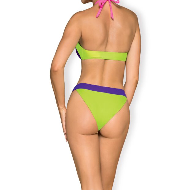 Obsessive Playa Norte swimsuit green-purple