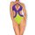 Obsessive Playa Norte swimsuit green-purple