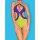 Obsessive Playa Norte swimsuit green-purple