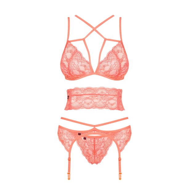 Obsessive Frivolla 4pcs set coral