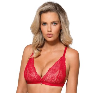 Róza Cyria soft-bra red