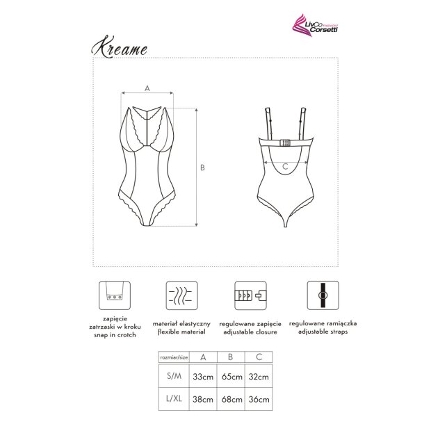 LivCo Corsetti Fashion Kreame body pink