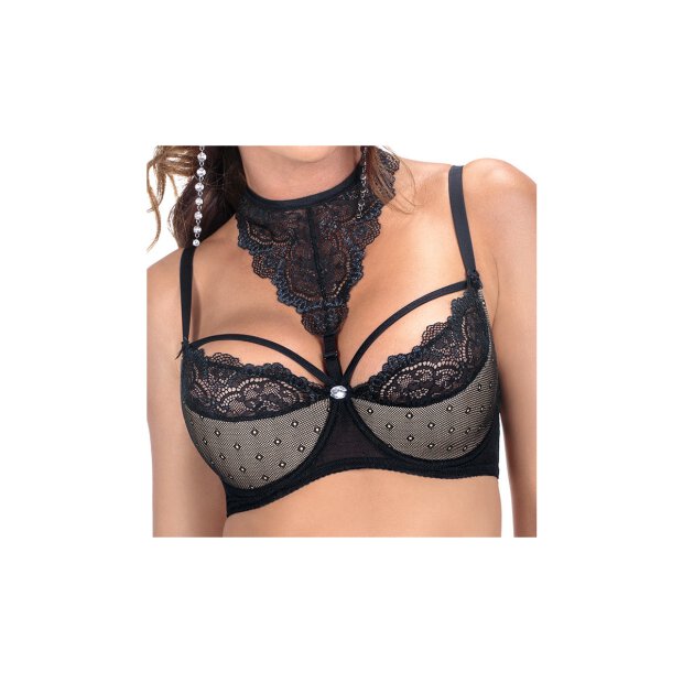 Róza Zulaj push-up bra black