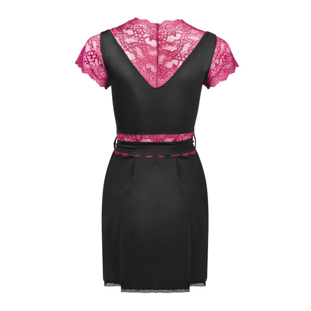 LivCo Corsetti Fashion Kumiko dressing gown black-purple