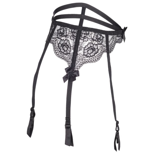 Axami Plus Size garter belt black