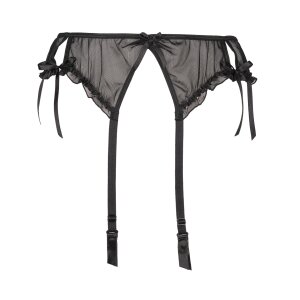 Axami Plus Size garter belt black