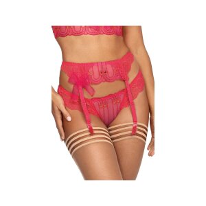 Axami garter belt pink