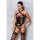 Passion Amanda corset & thong black