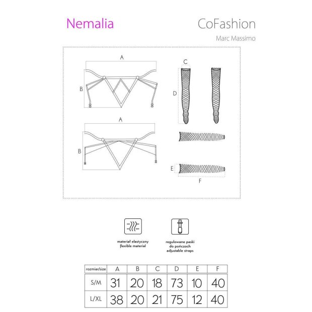 CoFashion Lingerie Nemalia Set schwarz