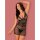 Obsessive Bowessa chemise & thong black