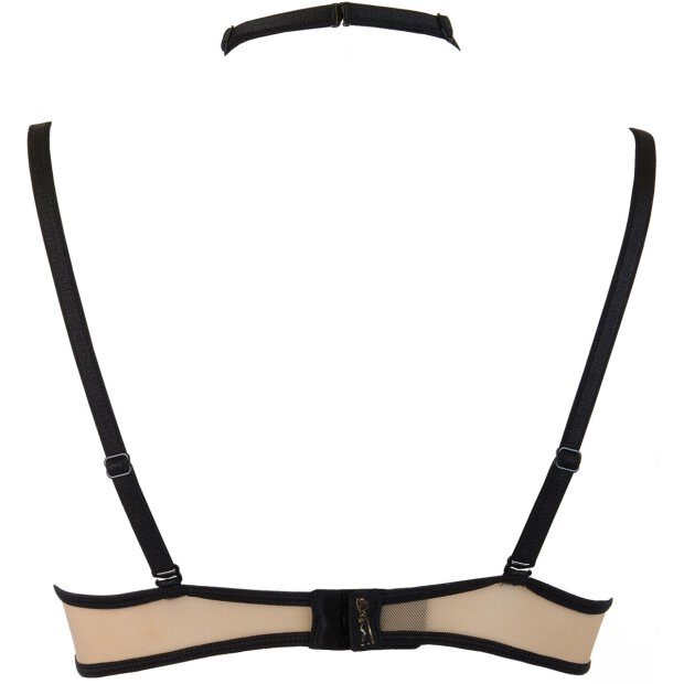 Axami bra black with open cups