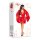 Beauty Night Fashion Samira peignoir & thong red