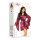 Beauty Night Fashion Samira peignoir & thong burgunder