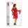Beauty Night Fashion Valentina peignoir & thong red