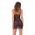 CoFashion Lingerie Tendris Minikleid schwarz