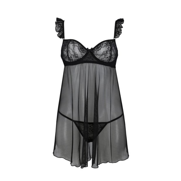Avanua Milagros chemise & thong black