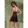 Passion ECO Selaginella chemise & thong black