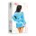 Beauty Night Fashion Sherie peignoir & thong turquoise