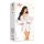 Beauty Night Fashion Sherie peignoir & thong white