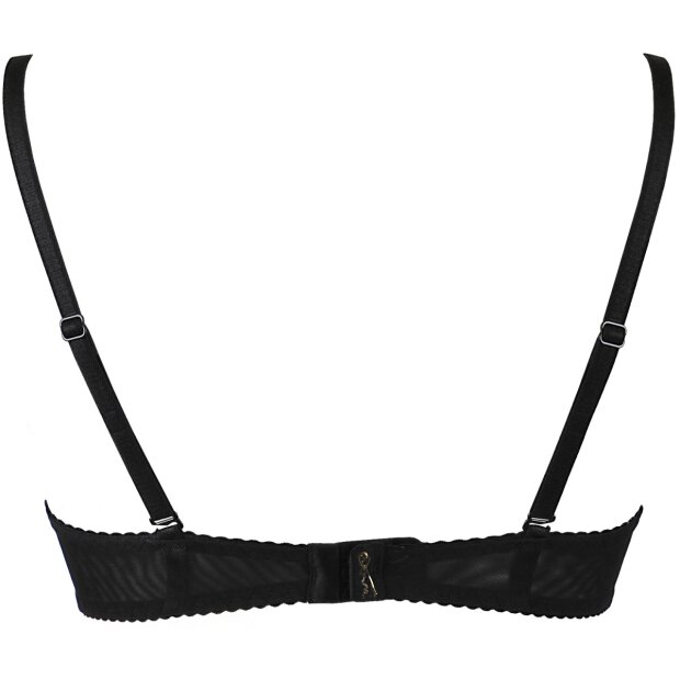 Axami bra black with open cups
