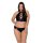Passion Nancy Size Plus bikini 2pcs set black