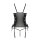 Passion Malwia Size Plus corset & thong black