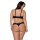 Passion Celin Size Plus bikini 2pcs set black