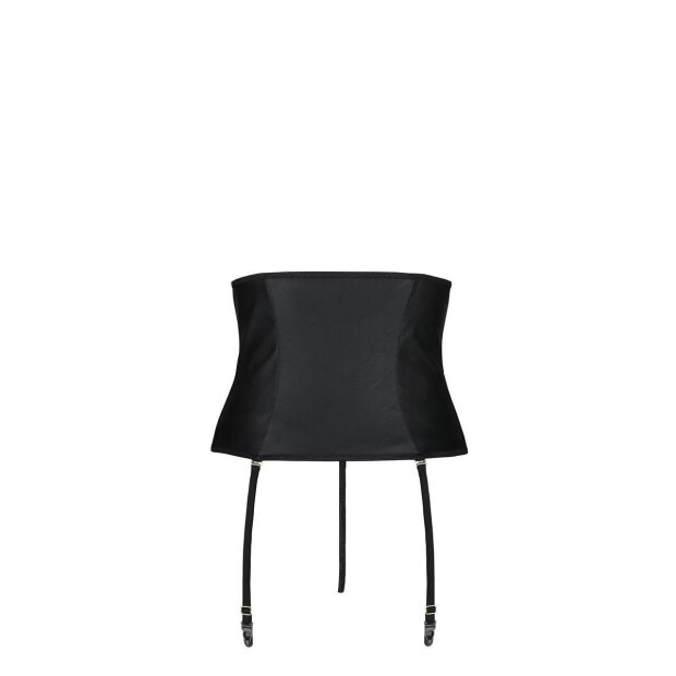 Passion Celin Size Plus corset & thong black