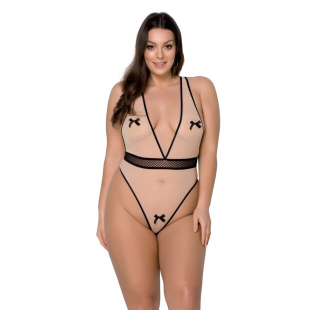 Passion Viena Size Plus body beige