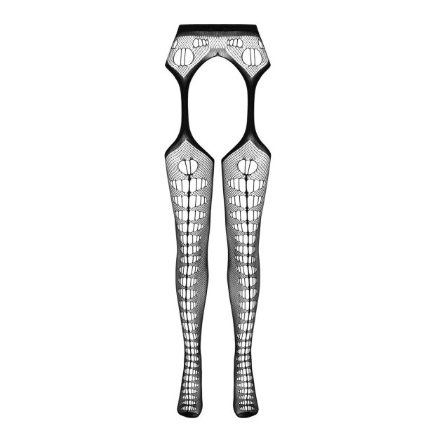 Passion ECO Straps-Strumpfhose red