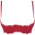 Axami bra red with open cups
